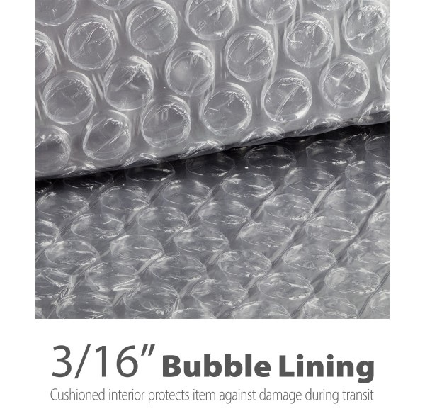 White Pearlised Bubble Padded Envelope : Plasticsupermart