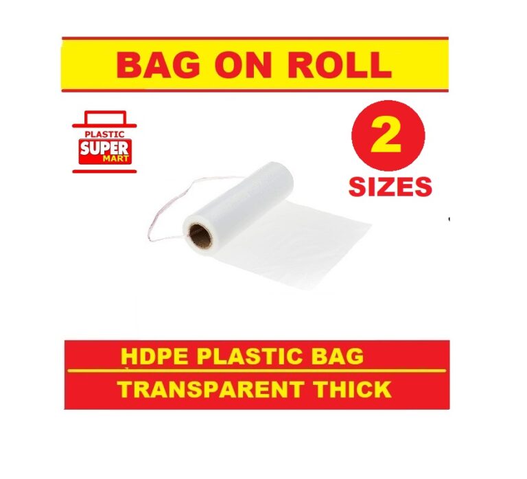 Bag On Roll HDPE Plastic Bag Plasticsupermart